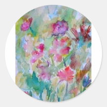 Flower Garden CricketDiane Designer Series Stickers