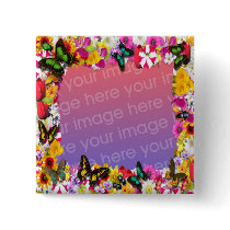 Flower Garden Frame buttons