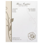Flower Garden Letterhead