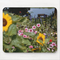 Flower garden mousepads
