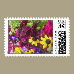 Flower Garden Postage stamps