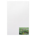 Flower garden stationery