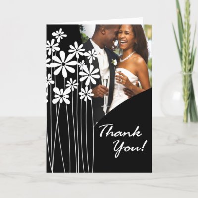 Flower+Garden+Thank+You++black++white++Card+by+PartyInvitations