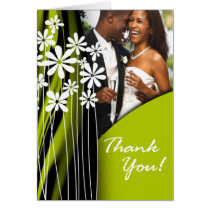 Flower Garden Thank You (celery) cards