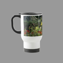 Flower Garden Travel Mug