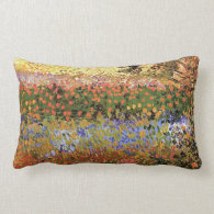 Flower Garden,Vincent van Gogh. Pillow