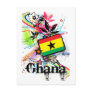 Flower Ghana Postcard