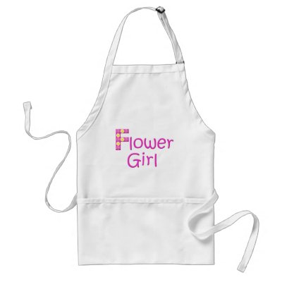 flower girl apron