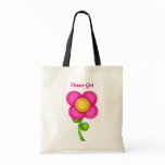 Flower Girl Tote Bags