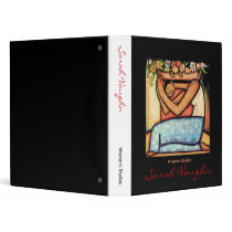 Flower Girl Vinyl Binders