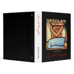 Flower Girl Vinyl Binders