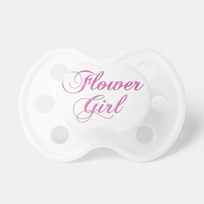 Flower Girl BooginHead Pacifier