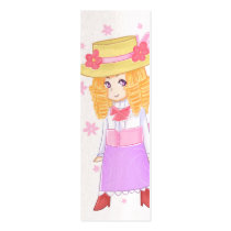 Flower Girl bookmark business cards
