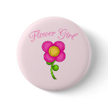 Flower Girl Buttons