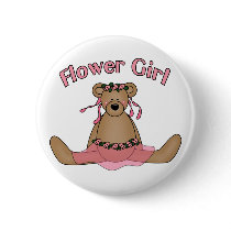 Flower Girl button