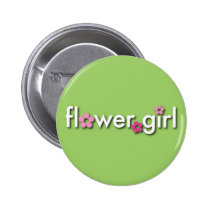 Flower Girl Button buttons