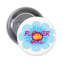 Flower Girl Buttons