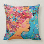 Flower Girl by Alecia pillows