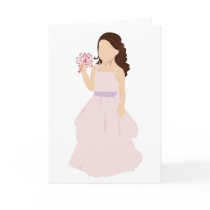 Flower Girl Card by zweddings Flower Girl Card