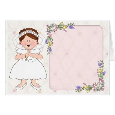 Flower Girl Card