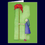 Flower Girl Card