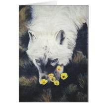 "Flower Girl" Christmas Card