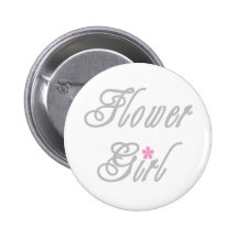 Flower Girl Classy Grays Pin