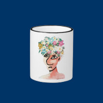 Flower girl mugs