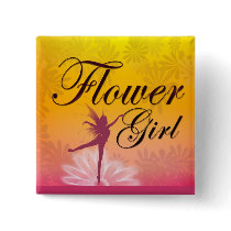 Flower Girl Dancing Fairy buttons by aslentz Flower Girl Dancing Fairy buttons