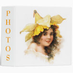 Flower Girl in Yellow Binder