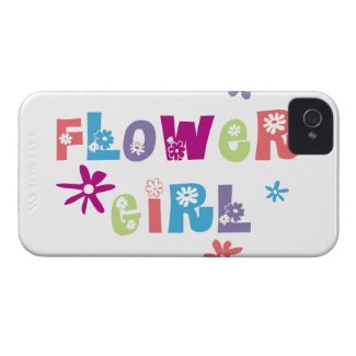 Flower Girl iPhone 4 Case-Mate Cases