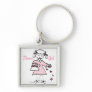 Flower Girl Key Chain