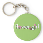 Flower Girl Keychain