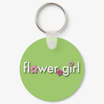 Flower Girl Keychain