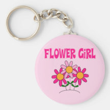 Flower Girl Keychains