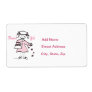 Flower Girl Personalized Shipping Label