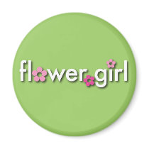 Flower Girl Magnet