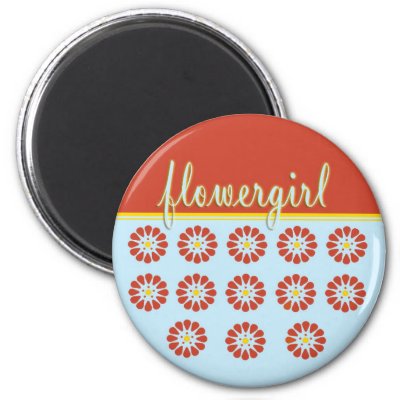 Flower Girl Magnets