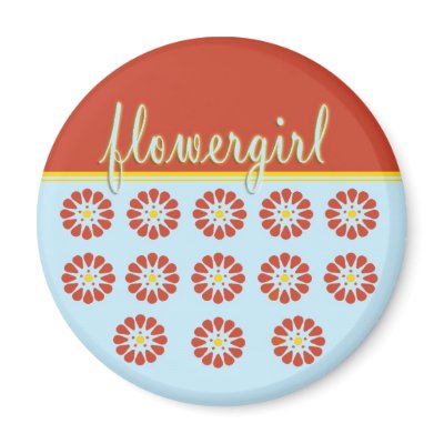 Flower Girl Magnets