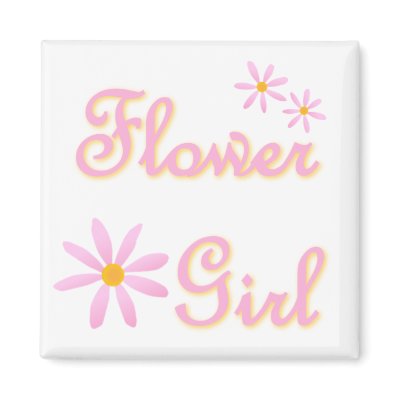 Flower girl magnet