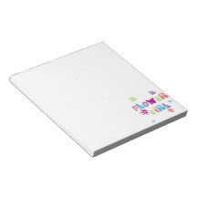 Flower Girl Memo Note Pad