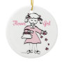 Flower Girl Christmas Ornament