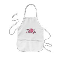 Flower Girl Pink aprons