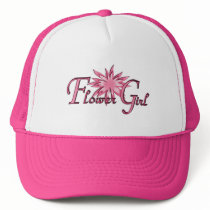 Flower Girl Pink Hat