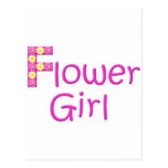 flower girl post card