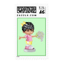 Flower girl stamp