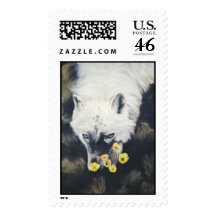 "Flower Girl" Postage Stamp