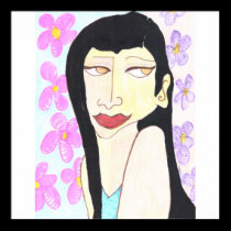 Flower girl Poster posters