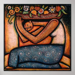 Flower girl print