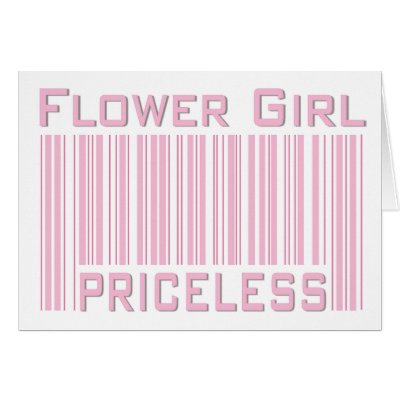Flower Girl Priceless Greeting Cards by TeeShirtsTShirts